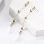 3 Pairs Creative Gold Plated Earring Strap Wireless Earhooks Earbuds Earphone Holder Connector, Anti Lost Earring for Earphone 3 Pairs Creative Gold Plated Earring Strap Wireless Earhooks Earbuds Earphone Holder Connector, Anti Lost Earring for Earphone