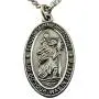 St Christopher Pewter Medal on a Stainless Steel Chain with Holy Card Gift Boxed Set St Christopher Pewter Medal on a Stainless Steel Chain with Holy Card Gift Boxed Set