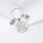 FUSTMW Baker Keychain Gifts Pastry Chef Bakery Jewelry Culinary Student Gifts Take Pride in How Far You Have Come Keychain Baking Gifts