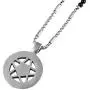 BLEUM CADE Star Pentagram Pentacle Pagan Wiccan Witch Gothic Pendant Necklace with Agate Chain 27''