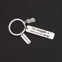 CENWA IVF Infertility Warrior Jewelry The Struggle is Part of My Story Keychain Infertility Gift IVF Encouragement Gift
