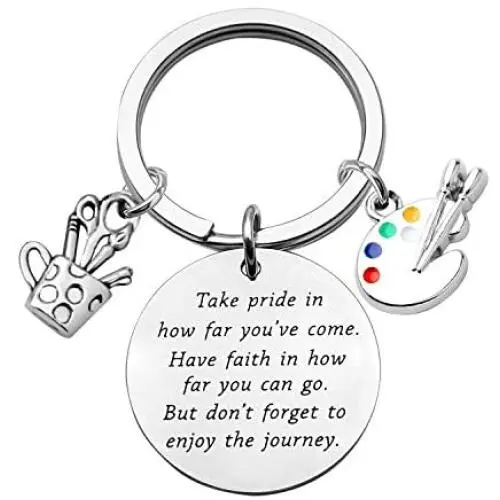 Artist Paint Palette Keychain Artist Inspiration Gift Art Student Grauduation Gift Painter Gifts Paint Brush Keychain Art Palette Charm Take Pride in How Far You Have Come Artist Paint Palette Keychain Artist Inspiration Gift Art Student Grauduation Gift Painter Gifts Paint Brush Keychain Art Palette Charm Take Pride in How Far You Have Come