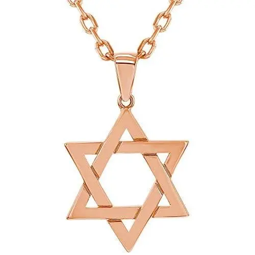 In Season Jewelry Religious Jewish Star of David Pendant Necklace for Ladies 19'' In Season Jewelry Religious Jewish Star of David Pendant Necklace for Ladies 19''