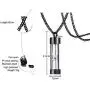 Stainless Steel Timeless Hourglass Charm Cremation Urn Ash Holder Pendant Necklace Keepsake Memorial Jewelry Stainless Steel Timeless Hourglass Charm Cremation Urn Ash Holder Pendant Necklace Keepsake Memorial Jewelry