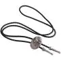 COOLLA Bolo tie- Handmade Western Cowboy Black Vintage Cicada Pendant for Women,Men