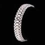 U7 Jewelry Men Wrist Chain Bracelet Stainless Steel Gold Plated Heavy Thick Link Chain Bracelet for Men Women, Husband Gift,Width Choice 12/15mm,Length 7-9 Inch, with Gift Box
