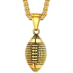 PROSTEEL Stainless Steel 3D Soccer Football/Basketball Charm Necklace/Earrings Unisex Jewelry Boys Mens Girls Womens Fan Gift