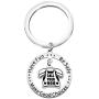 ENSIANTH New Driver Gift Have Fun Be Safe Make Good Choices Keychain Graduation Gifts