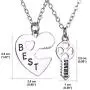 Luvalti Best Friends Necklace Set - Personalized Friendship Jewelry Gift - Family and Friends Jewelry Luvalti Best Friends Necklace Set - Personalized Friendship Jewelry Gift - Family and Friends Jewelry