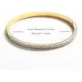 Rose Gold/Gold/Silver Titanium Stainless Steel Pave Cubic Zironia Simulate Diamond Stackable Oval Hinged Bangle Bracelet 6.5''-7'' Rose Gold/Gold/Silver Titanium Stainless Steel Pave Cubic Zironia Simulate Diamond Stackable Oval Hinged Bangle Bracelet 6.5''-7''