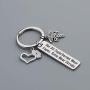 POTIY Funny Nurse RN Gift Nurse Appreciation Keychain Nurses Day Gift Doctor Nursing Jewelry Not All Superheroes Wear Capes Some Wear Scrubs Nurse Life Keychain