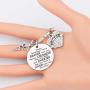 AKTAP Doctor Keychain Doctor Appreciation Jewelry Medical School Graduation Gifts for Future Doctors Always Remember You’re Braver Than You Believe Dr Gifts