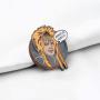 AKTAP Labyrinth Inspired Gift Era Rock Singer Enamel Lapel Pin for Music Fans Superstar Brooches