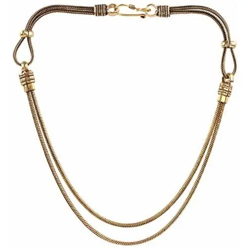 Efulgenz Indian Vintage Retro Ethnic Gypsy Oxidized Tone Boho Necklace Jewellery for Girls and Women Gift for Her