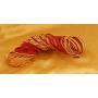 Touchstone Indian Bollywood Golden Glittering Zigzag Cut Textured Color Designer Jewelry Bracelet Bangles. Set Of 48 In Gold Tone For Women.