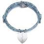 Jovivi 2 Pcs Heart Bracelets for Couples Matching Magnetic His and Hers Jewelry Set Gift for Lover Boyfriend Girlfriend Best Friends Friendship Jewelry