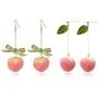 ZRosse 2 Pairs 3D Pink Peach Drop Earrings Cute Fruit Gold Dangle Earrings Charm Jewelry Gift Earrings for Women Girls ZRosse 2 Pairs 3D Pink Peach Drop Earrings Cute Fruit Gold Dangle Earrings Charm Jewelry Gift Earrings for Women Girls
