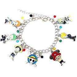 Universe of Fandoms Anime cartoon On piece Charm Bracelet Gifts for Women girl