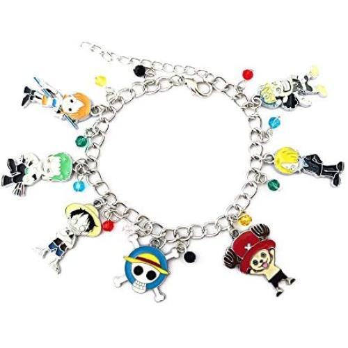 Universe of Fandoms Anime cartoon On piece Charm Bracelet Gifts for Women girl