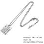 LIKGREAT Jewish Hebrew Aaronic Blessing Necklace Messianic Jewish Yeshua Symbol Pendant