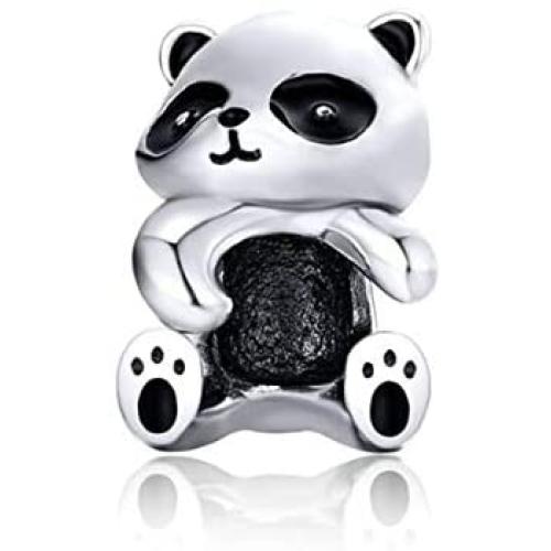 Eternalll Jewellery Original 925 Sterling Silver Charms Love Animal Charms for Bracelets,Fashion Jewelry for Women Family Friend Birthday (Cute Animal Charm)
