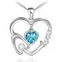 ATTRACTTO Nurse Necklace for Women 925 Sterling Silver Stethoscope Love Heart Necklace Jewelry Gifts for Nurse Graduation Medical Student Doctor