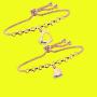 AKTAP Gift for Aunt Necklace Auntie And Niece Love Heart Pendant Necklace Gifts for Aunt from Niece Nephew