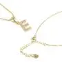 CONGYUN Tiny Gold Plated Personality Initial Necklace Letter Pendant Necklace with Cubic Zirconia Birthday Gifts for Girls, Boys, Women, Men（Letters A to Z 26）