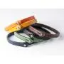 Genuine Italian Leather Bracelet with Swarovski Crystal Closure | Multiple Colors Available | Handcrafted in Italy (Te Color) Genuine Italian Leather Bracelet with Swarovski Crystal Closure | Multiple Colors Available | Handcrafted in Italy (Te Color)