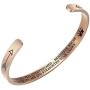 Phoenix Angela Open Cuff Bracelet Gift,Stainless Steel Engraved Inspirational Bracelets,Sister Daughter Granddaughter You Are and Straighten Your Crown,Cuff Bangle Jewelry Gifts for Sisters Girls Women Kids.