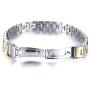 MPRAINBOW Stainless Steel 99.999% Germanium Healthy Body Therapy Healing Cuff Bracelet 20cm+Length Removel Tool