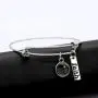 Uloveido Christian Bracelet Faith Bracelet Mustard Seed Faith Adjustable Bangle Religious Jewelry Gifts for Men and Women 2.5 inch