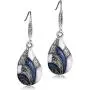 DAMLENG Bohemian Handmade Vintage Enamel Teardrop Dangle Earring Unique National Style WaterDrop Dangle Drop Earrings for Women Girls Statement Jewelry Gifts DAMLENG Bohemian Handmade Vintage Enamel Teardrop Dangle Earring Unique National Style WaterDrop Dangle Drop Earrings for Women Girls Statement Jewelry Gifts