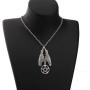 KEYCHIN Supernatural Inspired Jewelry SPN Jewelry Supernatural Evil Power Wing Five-Pointed Star Necklace Supernatural Fans Sam Dean Winchester Gift