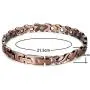 RainSo Womens Pure Copper Magnetic Therapy Bracelets for Arthritis Wristband with 3 Smarter Buckle Adjustable RainSo Womens Pure Copper Magnetic Therapy Bracelets for Arthritis Wristband with 3 Smarter Buckle Adjustable