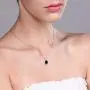 Gem Stone King 925 Sterling Silver Oval Black Onyx Pendant Necklace For Women (1.49 Cttw With 18 Inch Chain) Gem Stone King 925 Sterling Silver Oval Black Onyx Pendant Necklace For Women (1.49 Cttw With 18 Inch Chain)