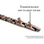 RainSo Womens Pure Copper Magnetic Therapy Bracelets for Arthritis Wristband with 3 Smarter Buckle Adjustable RainSo Womens Pure Copper Magnetic Therapy Bracelets for Arthritis Wristband with 3 Smarter Buckle Adjustable