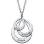 MyNameNecklace Personalized Dangle Drop Shape Engraved 3 Name Necklace – Sterling Silver 925 Custom Family Pendant Mother Day Jewelry Gift for Wife, Mom MyNameNecklace Personalized Dangle Drop Shape Engraved 3 Name Necklace – Sterling Silver 925 Custom Family Pendant Mother Day Jewelry Gift for Wife, Mom
