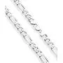 Miabella 925 Sterling Silver Italian 11mm Solid Diamond-Cut Figaro Link Chain Necklace for Men, 18, 20, 22, 24, 26, 30 inch