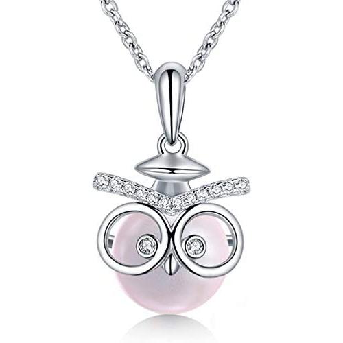 Graduation Gifts for Her Owl Necklace Made with Swarovski Pearls Graduation Gifts for High School College Graduates