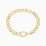 gorjana Womens Wilder Chunky Curb Chain Bracelet, 18k Gold Plated, Parker Clasp gorjana Womens Wilder Chunky Curb Chain Bracelet, 18k Gold Plated, Parker Clasp