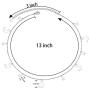 S925 Sterling Silver Celestial Jewelry Crescent Moon and Lucky Star Choker Necklace Disc Chain Statement Short Chain Necklace for Women Girls