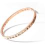 VNOX Stainless Steel Roman Numeral Bangle Bracelet Necklace Stud Earrings Women Grils Jewelry Set