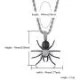 JINAO Hip Hop Iced Out Spider Design Pendant Necklace with Micropave Simulated Diamond JINAO Hip Hop Iced Out Spider Design Pendant Necklace with Micropave Simulated Diamond