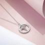 WINNICACA Sterling Silver Nurse Themed Necklace Caduceus & Stethoscope Necklace Nurse Gifts for Women Doctor Graduation Medical Student Women Girls