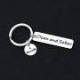 MAOFAED Sobriety Anniversary Keychain Sobriety Gift AA NA Recovery Jewelry Clean and Sober Encouragement Gift