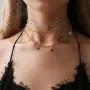 Kakaco Boho Star Pendant Necklaces Layered Sun Choker Necklace Beaded Gold Chain Jewelry for Women and Girls Kakaco Boho Star Pendant Necklaces Layered Sun Choker Necklace Beaded Gold Chain Jewelry for Women and Girls