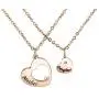 Zuo Bao Mother Daughter Necklace Mommy and Me Matching Heart Necklace Zuo Bao Mother Daughter Necklace Mommy and Me Matching Heart Necklace
