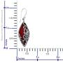 Shop LC 925 Sterling Silver Coral Stylish Unique Fashion Costume Dangle Drop Earrings Prom Jewelry Mothers Day Gifts Women