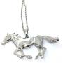 Horse Pendant Horse Necklaces for Girls Teen Birthday Gift (Silver, Gold)